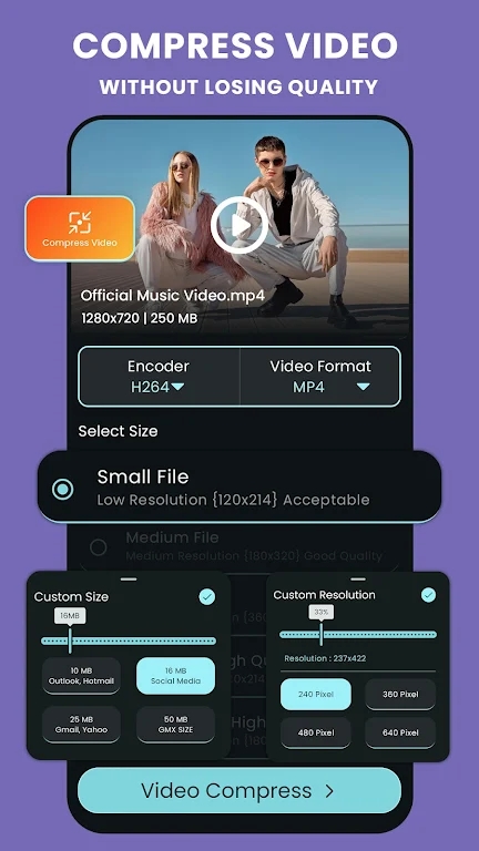 Video Compressor MP3 Converter mod apk download  0.006 screenshot 5