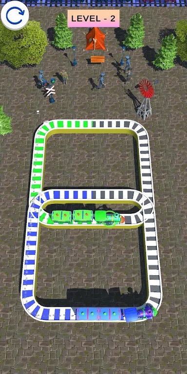 Train Road Puzzle mod apk unlimited money no ads  5 screenshot 4