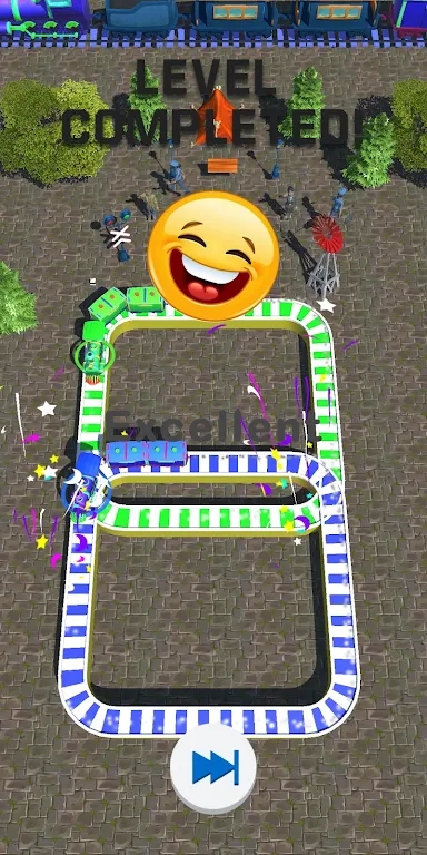 Train Road Puzzle mod apk unlimited money no ads  5 screenshot 5