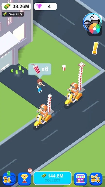 Delivery Tycoon game mod apk unlimited money and gems  0.0.1 screenshot 1