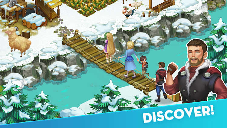 Frozen Farm Island Adventure Mod Apk Unlimited Money and Gems  1.0.13 screenshot 4