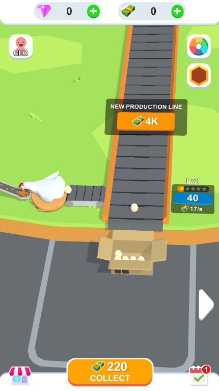 Idle Egg Factory Mod Apk 2.6.1 Unlimited Money and Gems No Ads  2.6.1 screenshot 1