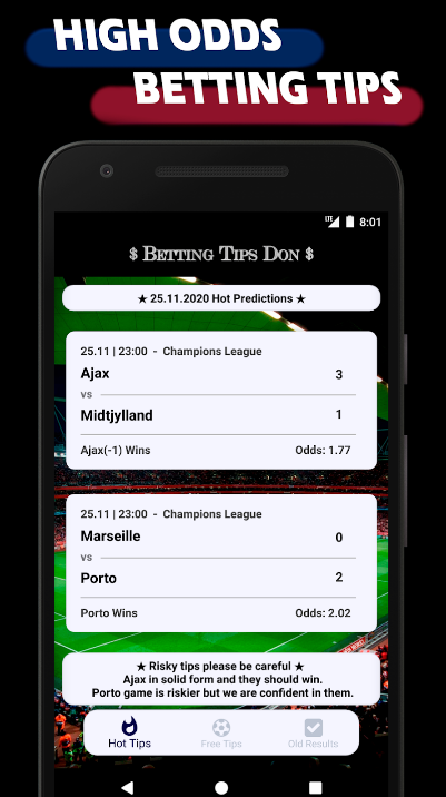 Don Betting Tips Mod Apk Premium Unlocked  1.0.2 screenshot 3
