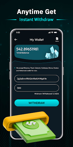 Cardano Mining ADA Miner app download for android  8.0 screenshot 4