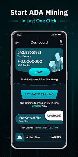 Cardano Mining ADA Miner app download for android  8.0 screenshot 5