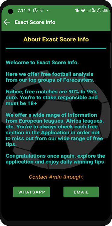 Exact Score Info mod apk latest version download  1.0.4 screenshot 2