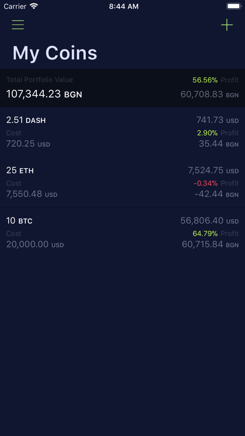 Zenfuse coin wallet app download for android  1.0.0 screenshot 1