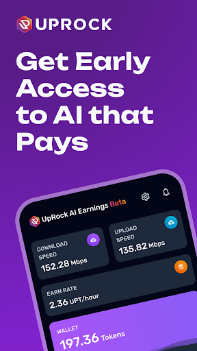 UpRock AI Earnings for Income apk 0.5.4.1.g0 latest version  0.5.4.1.g0 screenshot 1