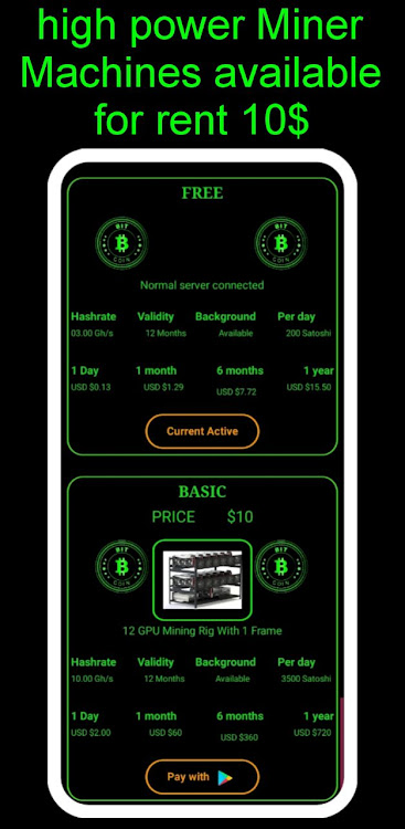 BTC Mining Server app free download for android  1.0 screenshot 2