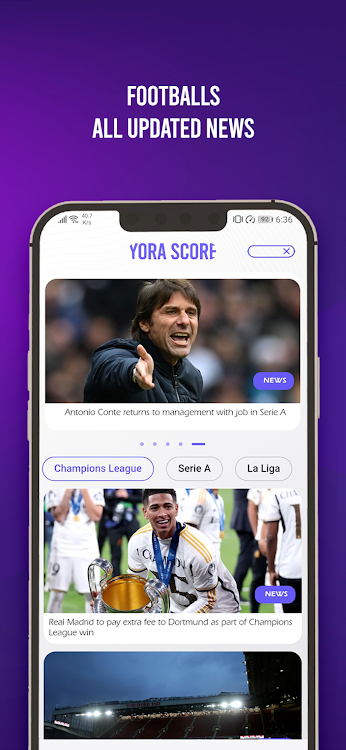 Yora Score Live Football apk download for android  1.0 screenshot 3
