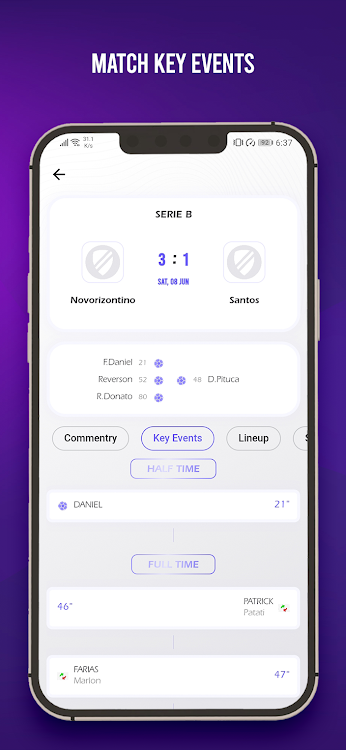 Yora Score Live Football apk download for android  1.0 screenshot 2