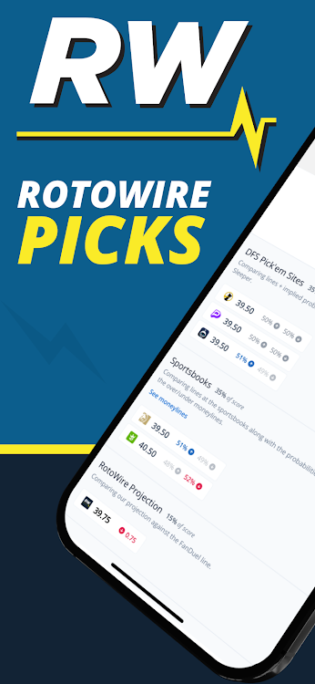 RotoWire Picks Player Props apk latest version free download  1.0.0 screenshot 3