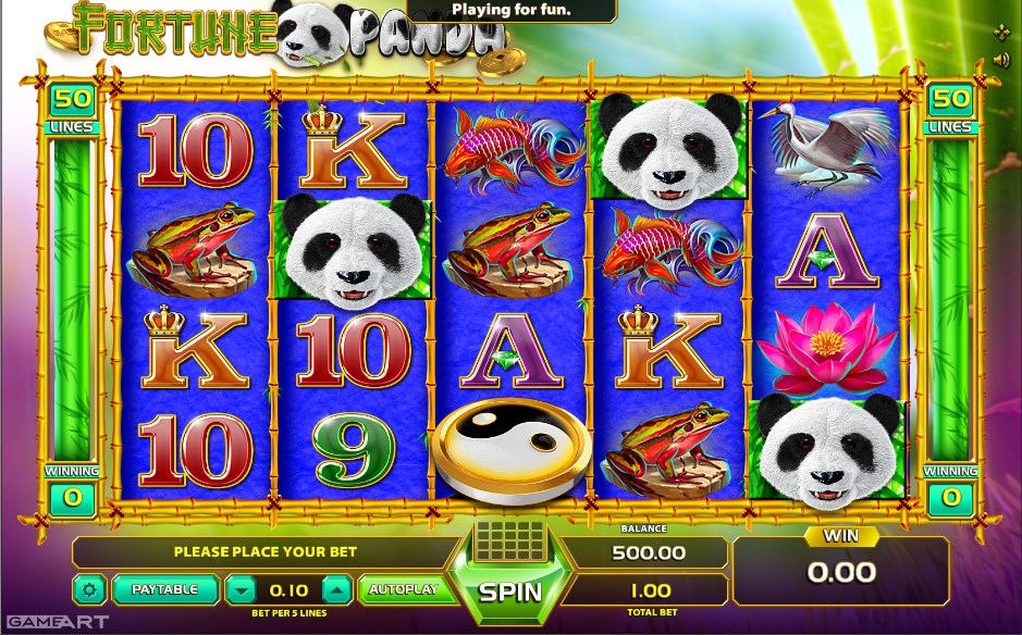 Pandas Fortune slot game download latest version  1.0.0 screenshot 1