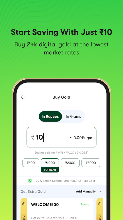 Kalash Save in Digital Gold app download latest version  1.2.59 screenshot 1