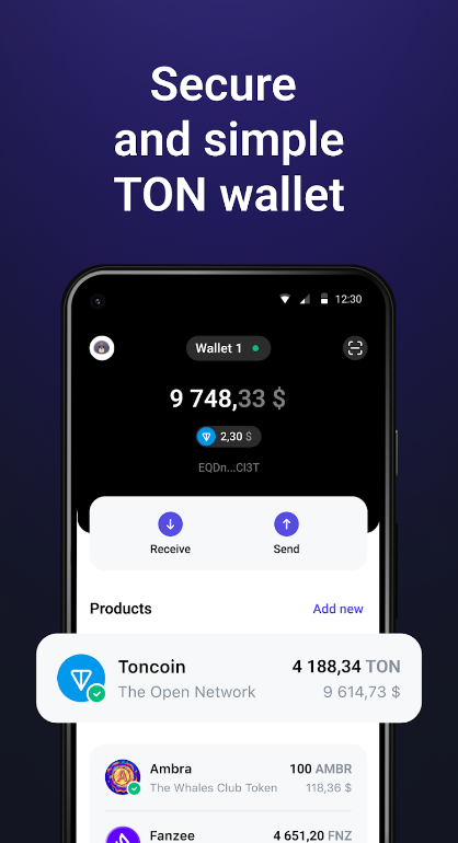 Leverj Gluon Coin Wallet App Download for Android  1.0 screenshot 2