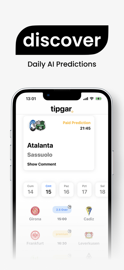 Tipgar AI Sports Predictor App Free Download 2024  2.0.1 screenshot 3