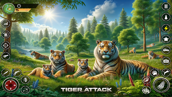 The Tiger Family Simulator mod apk latest version  1.0.1 screenshot 1
