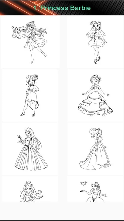 Doll Fashion Princess Coloring apk download for android  1.0 screenshot 3