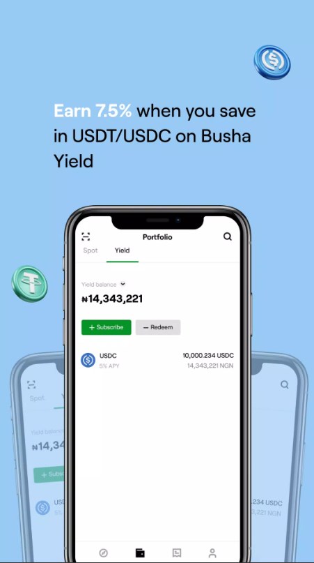 Busha Buy & Sell BTC app for android download  1.0 screenshot 1