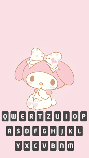 My Melody and Kuromi Keyboard apk free download for android  1.1 screenshot 1