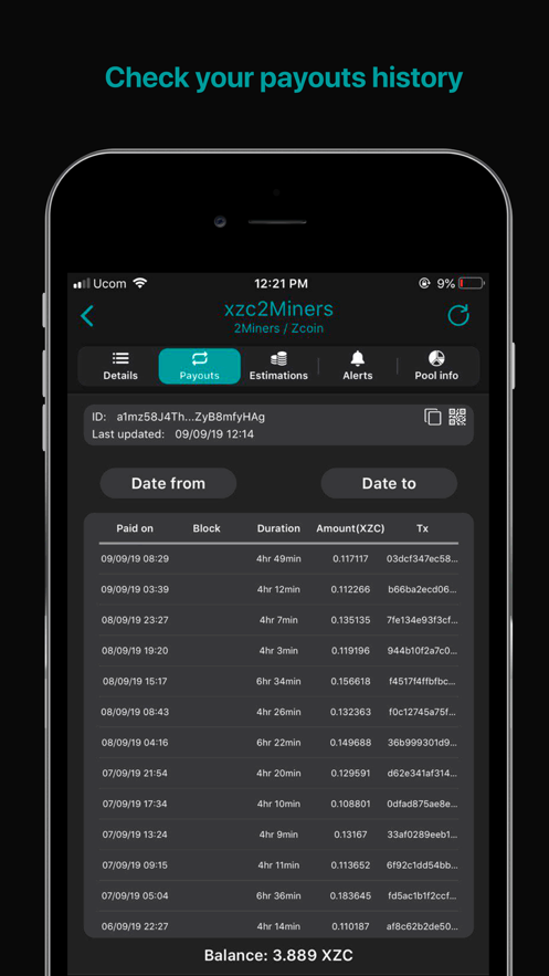 Syncus coin wallet app download for android  1.0.0 screenshot 3