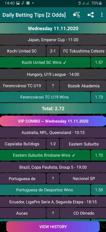 Daily 2 Odds Ticket App Free Download  1.0.3 screenshot 3
