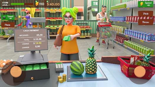 Supermarket Store Simulator mod apk Unlimited Money  1.0.0 screenshot 2