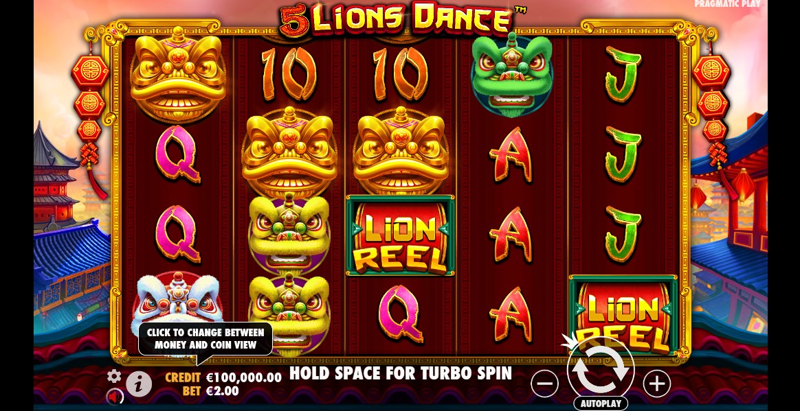 5 Lions Dance slot apk download latest version  1.0.0 screenshot 2