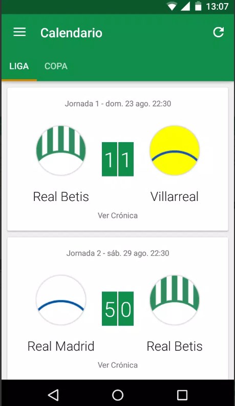 SocialCorner Betis app for android download   1.5.1 screenshot 4
