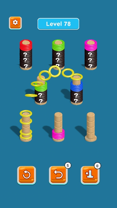 Color Hoop Slinky Sort 3D apk download latest version  1.0 screenshot 1