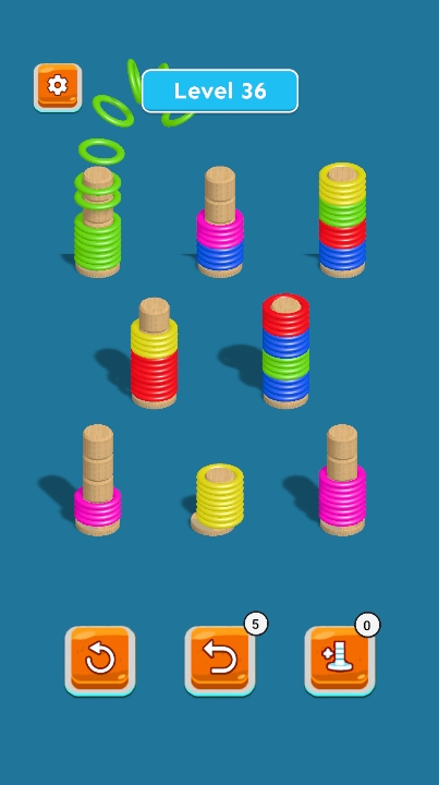Color Hoop Slinky Sort 3D apk download latest version  1.0 screenshot 3