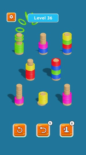 Color Hoop Slinky Sort 3D apk download latest versionͼƬ1