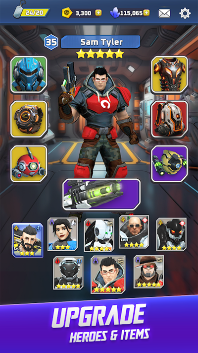 Space Quest Hero Survivor mod apk latest version  2.0.9 screenshot 4