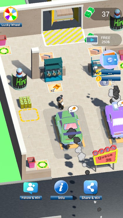 Idle Car Garage apk download for android  1.3.2 screenshot 1