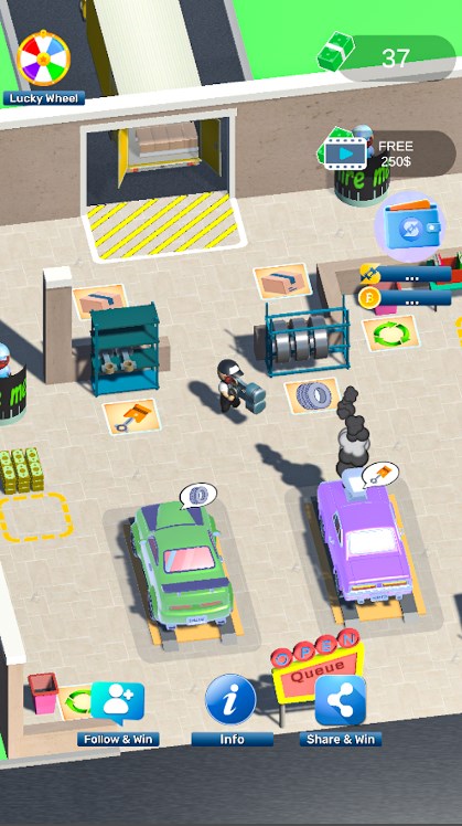 Idle Car Garage apk download for android  1.3.2 screenshot 2