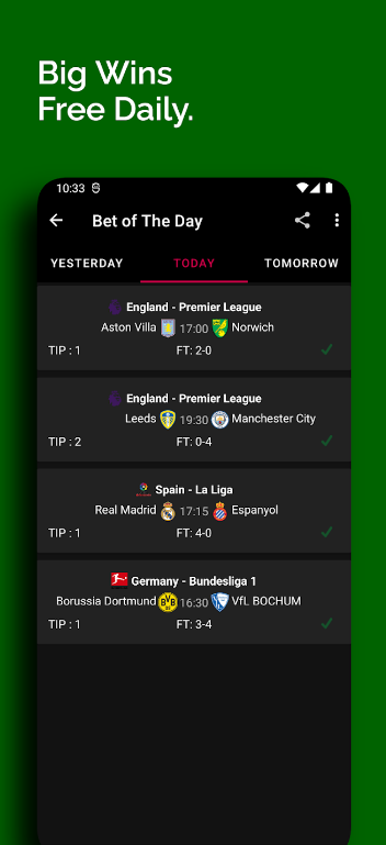Sure Betting Predictions App Download for Android  2.0.7 screenshot 2