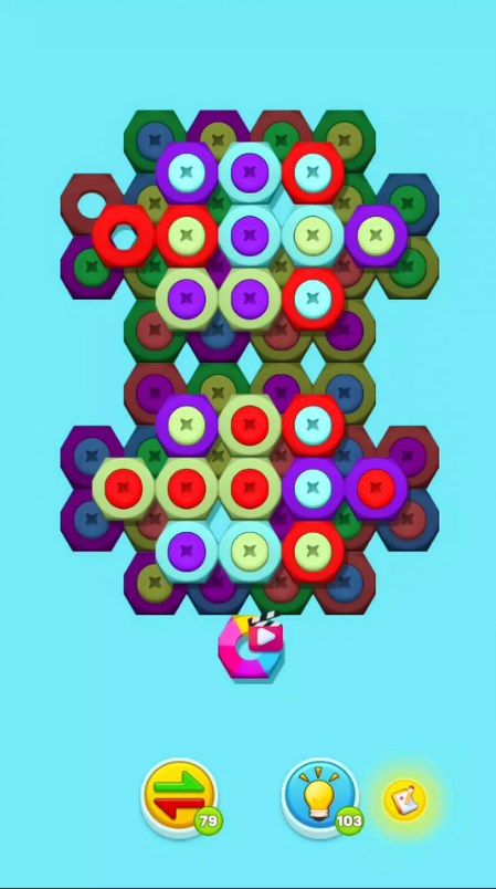 Nut n Bolt Sort Color Puzzle apk download for android  1.9 screenshot 2