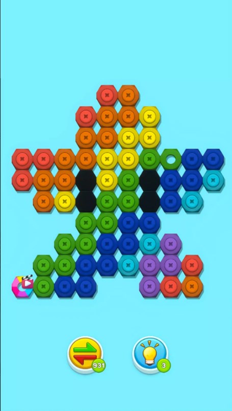 Nut n Bolt Sort Color Puzzle apk download for android  1.9 screenshot 1