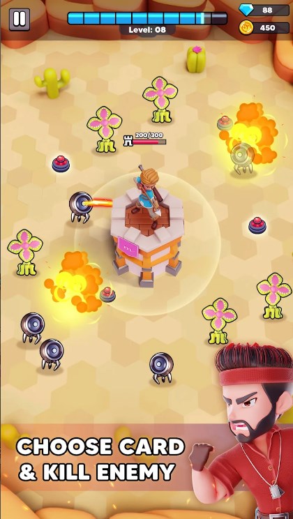 Tower Defense Hero mod apk unlimited money and gems  1.04 screenshot 2