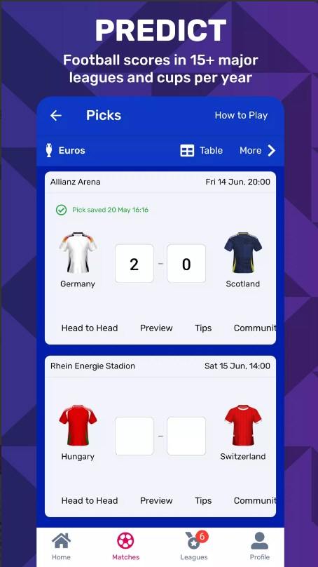 Superbru Football app for android download  1.0.5 screenshot 1