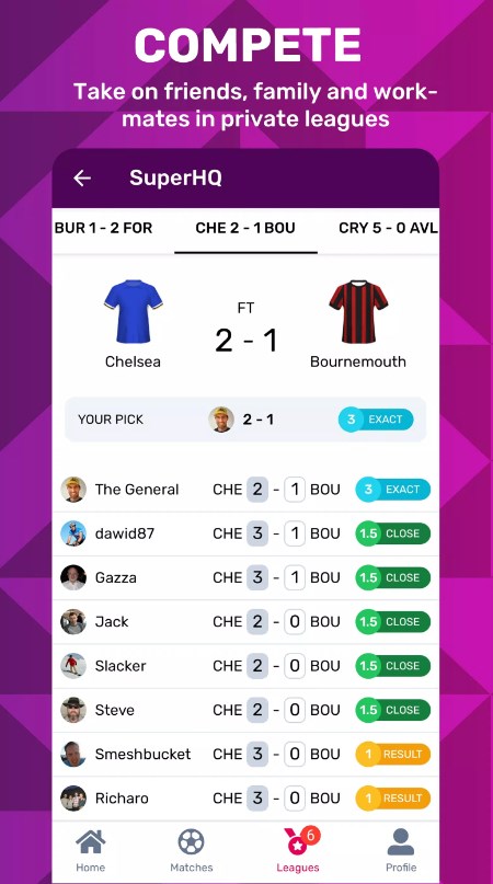 Superbru Football app for android download  1.0.5 screenshot 4