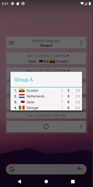 Widget for World Cup app for android downloadͼƬ1
