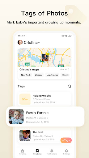 Bebememo Smart Baby Journal app latest version free download  5.0.6 screenshot 1