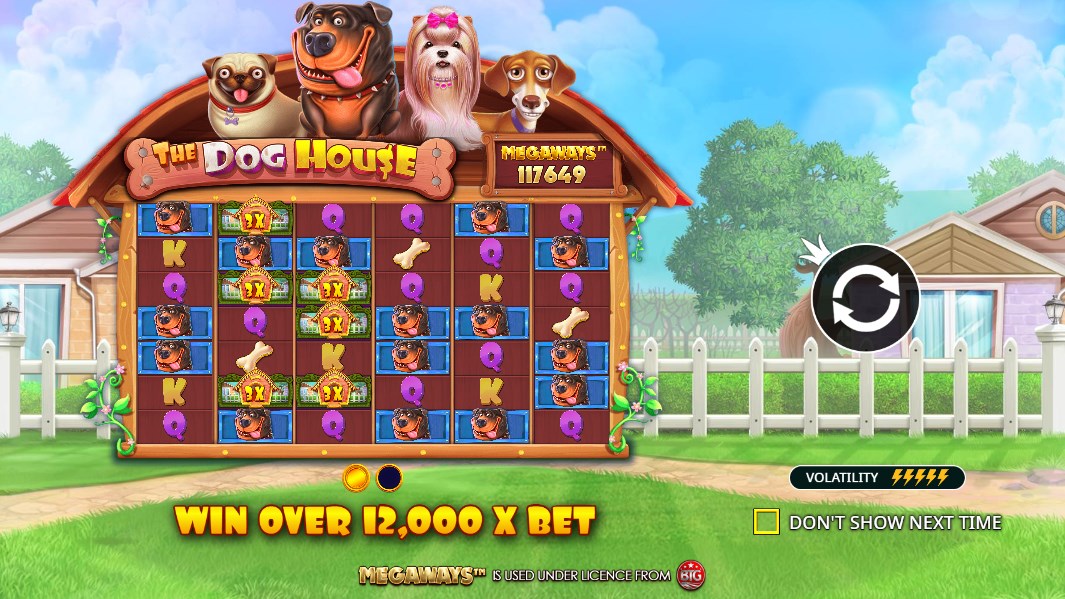 The Dog House Megaways slot apk download for android  1.0.0 screenshot 1