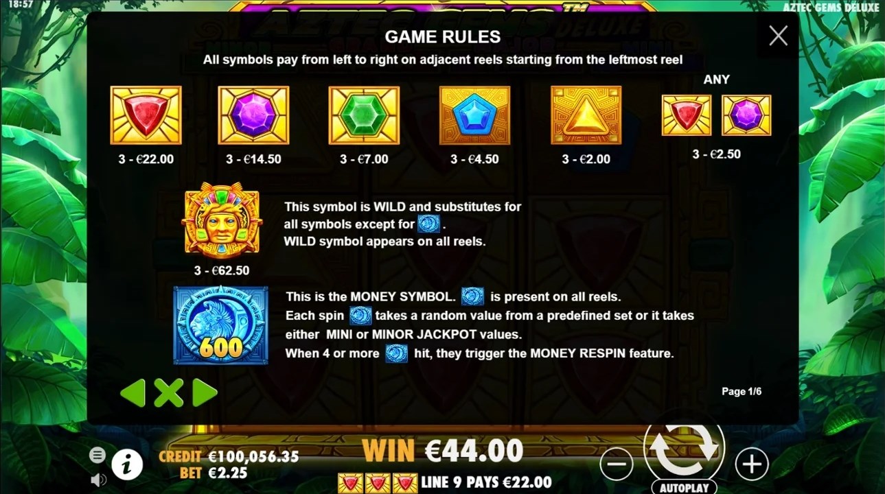 Aztec Gems Deluxe (pragmatic play) slot apk download  1.0.0 screenshot 1
