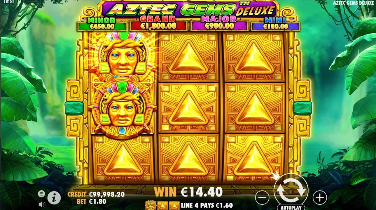 Aztec Gems Deluxe (pragmatic play) slot apk download  1.0.0 screenshot 3
