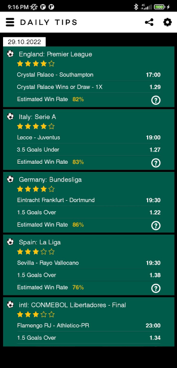 Betting Tips Football App Free Download  1.1.5 screenshot 3