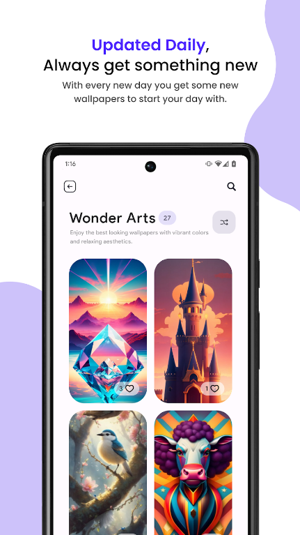Ai Wallpapers Abstracto Mod Apk Premium Unlocked  4.6.1 screenshot 2