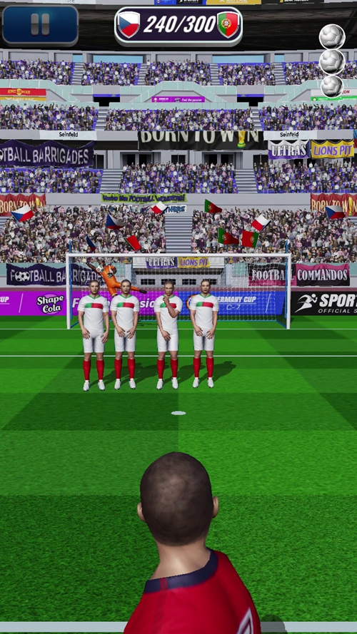Euro Penalty Flick Soccer apk download latest version  1.0.1 screenshot 1
