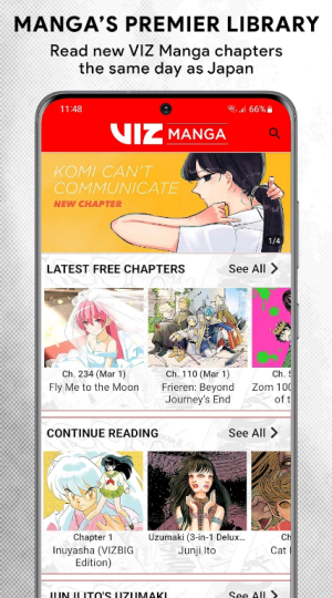 VIZ Manga Apk 4.6.3 Free Download Latest VersionͼƬ1